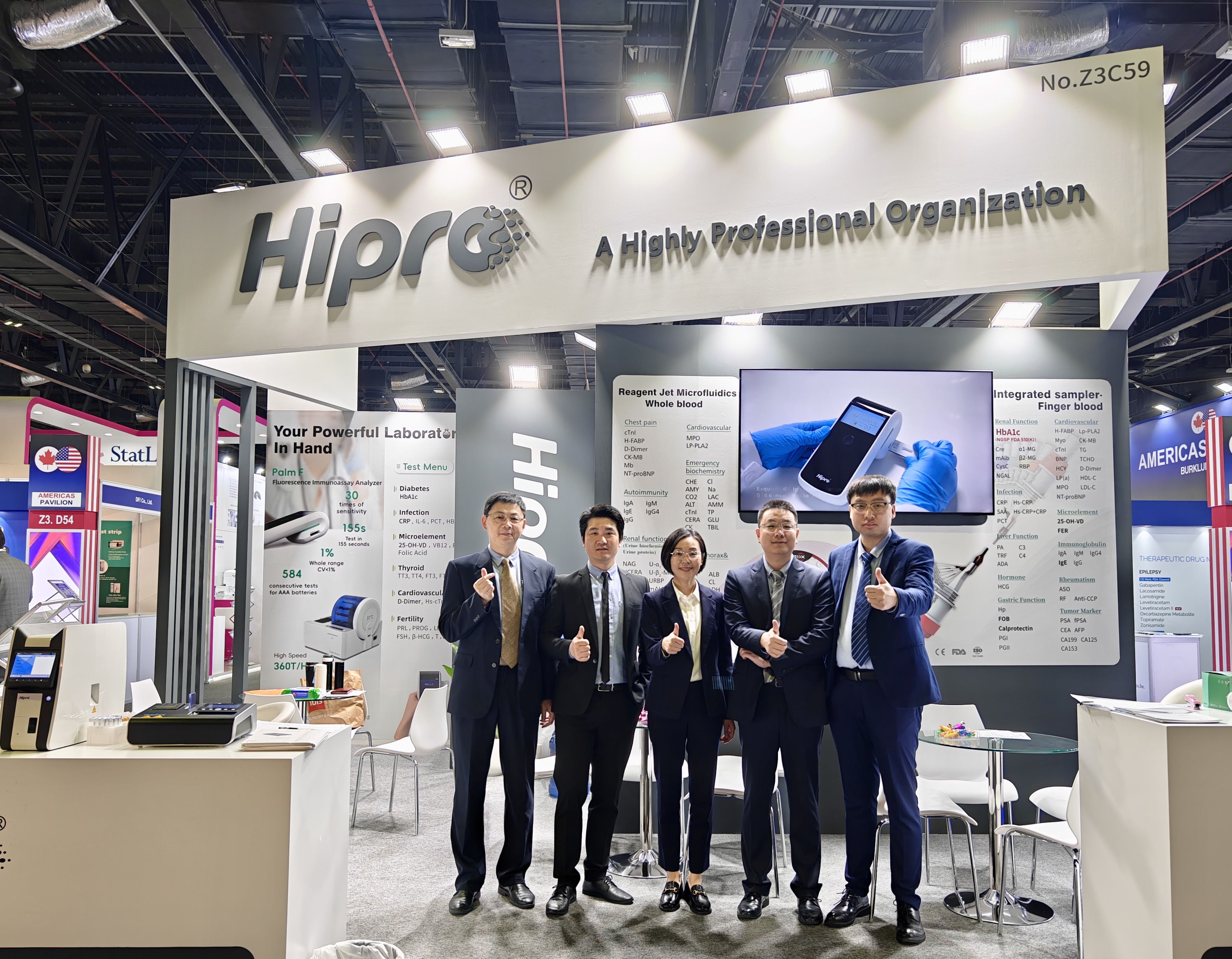 Hipro Showcases Cutting-Edge Diagnostic Innovations at Medlab Middle East 2025